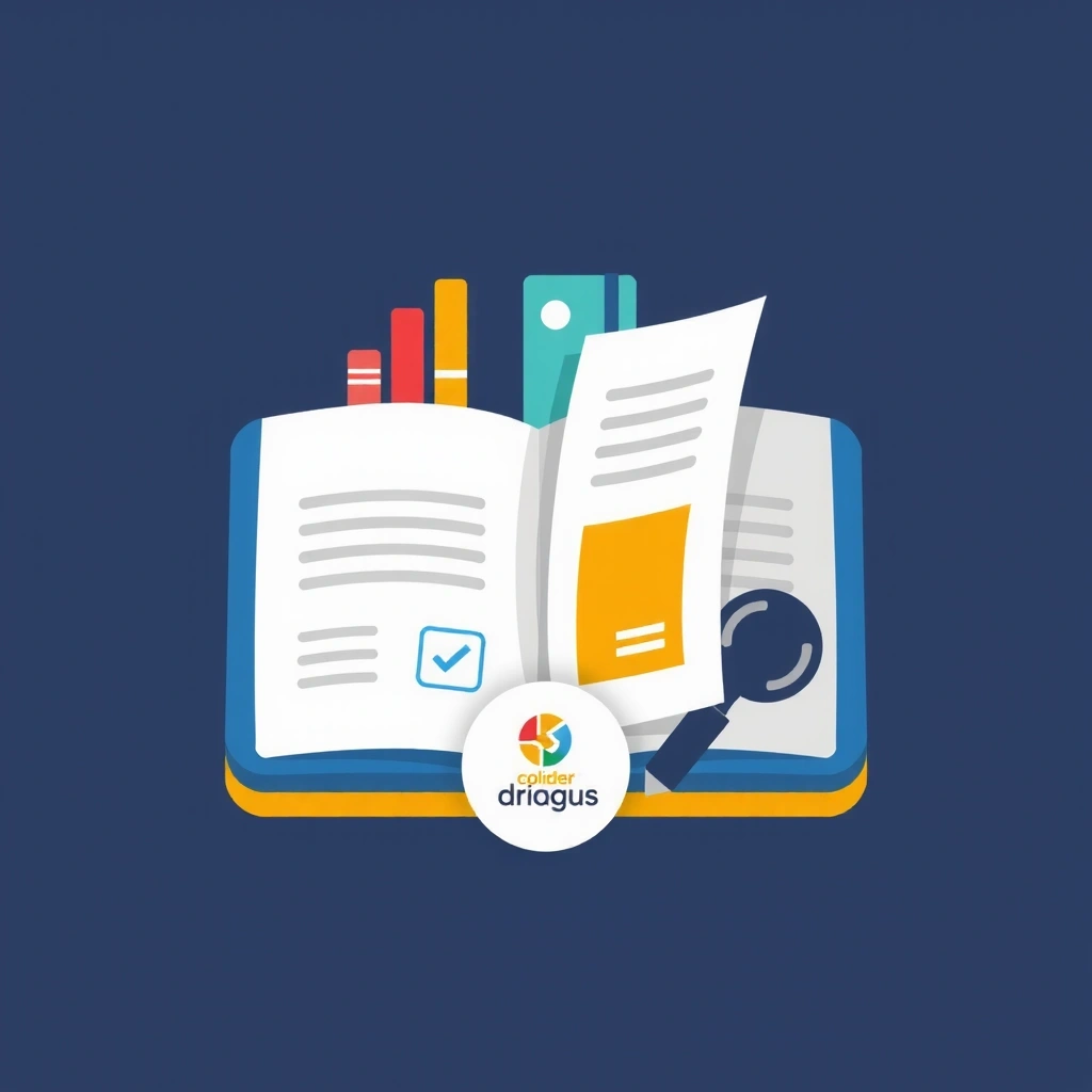 Open book showing brand style guidelines