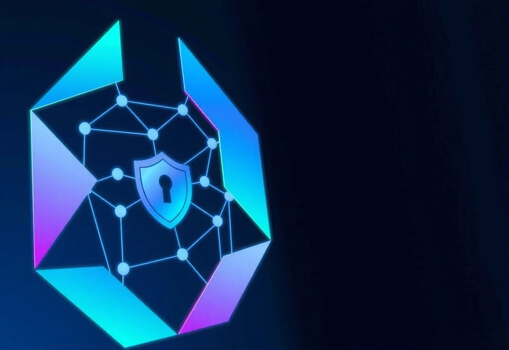 Abstract representation of data privacy and security