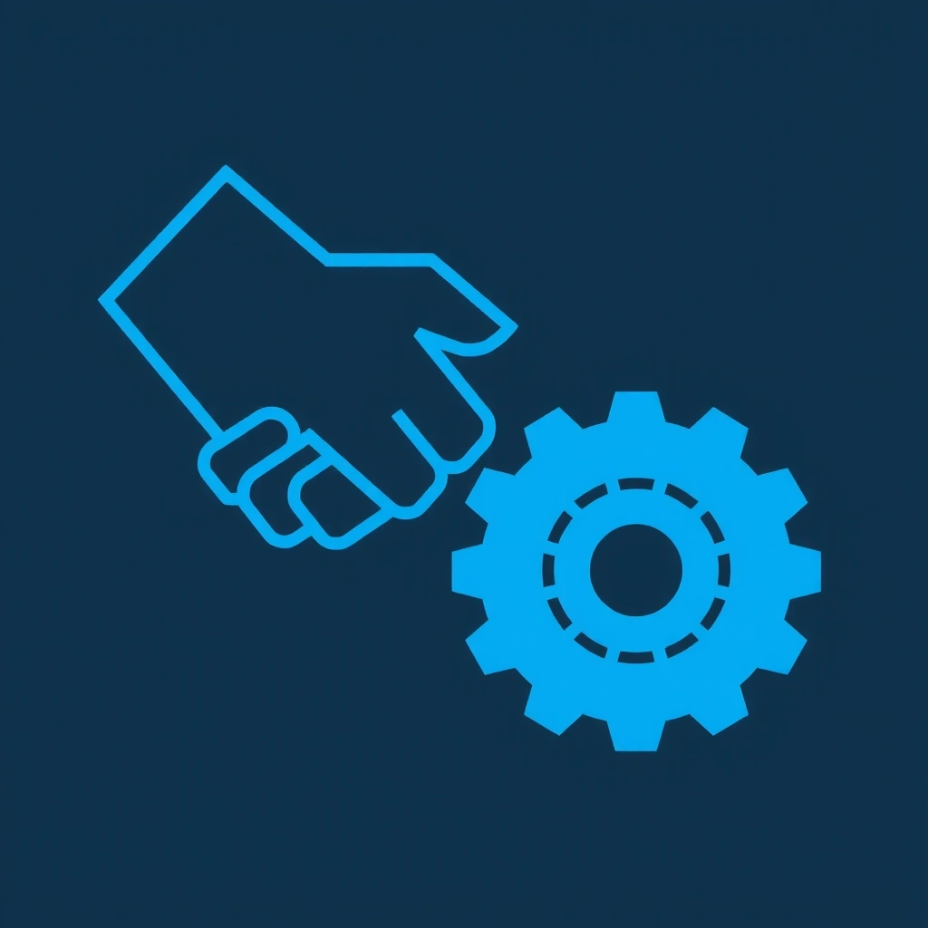 Icon for collaborative partnership